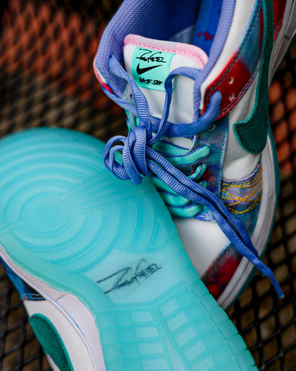 Nike SB Dunk Low Futura Laboratories Bleached Aqua