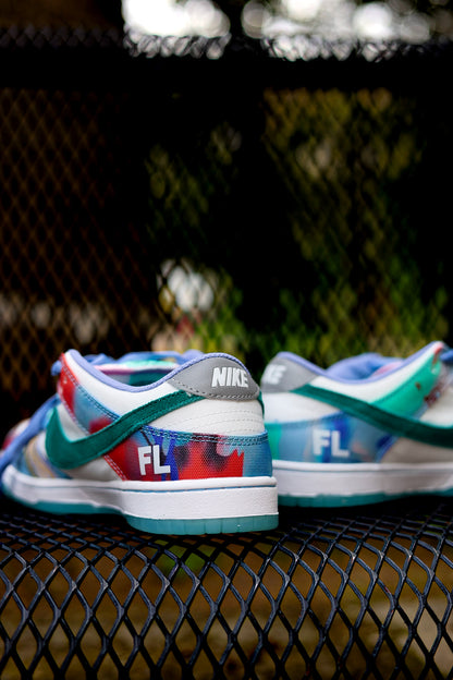 Nike SB Dunk Low Futura Laboratories Bleached Aqua