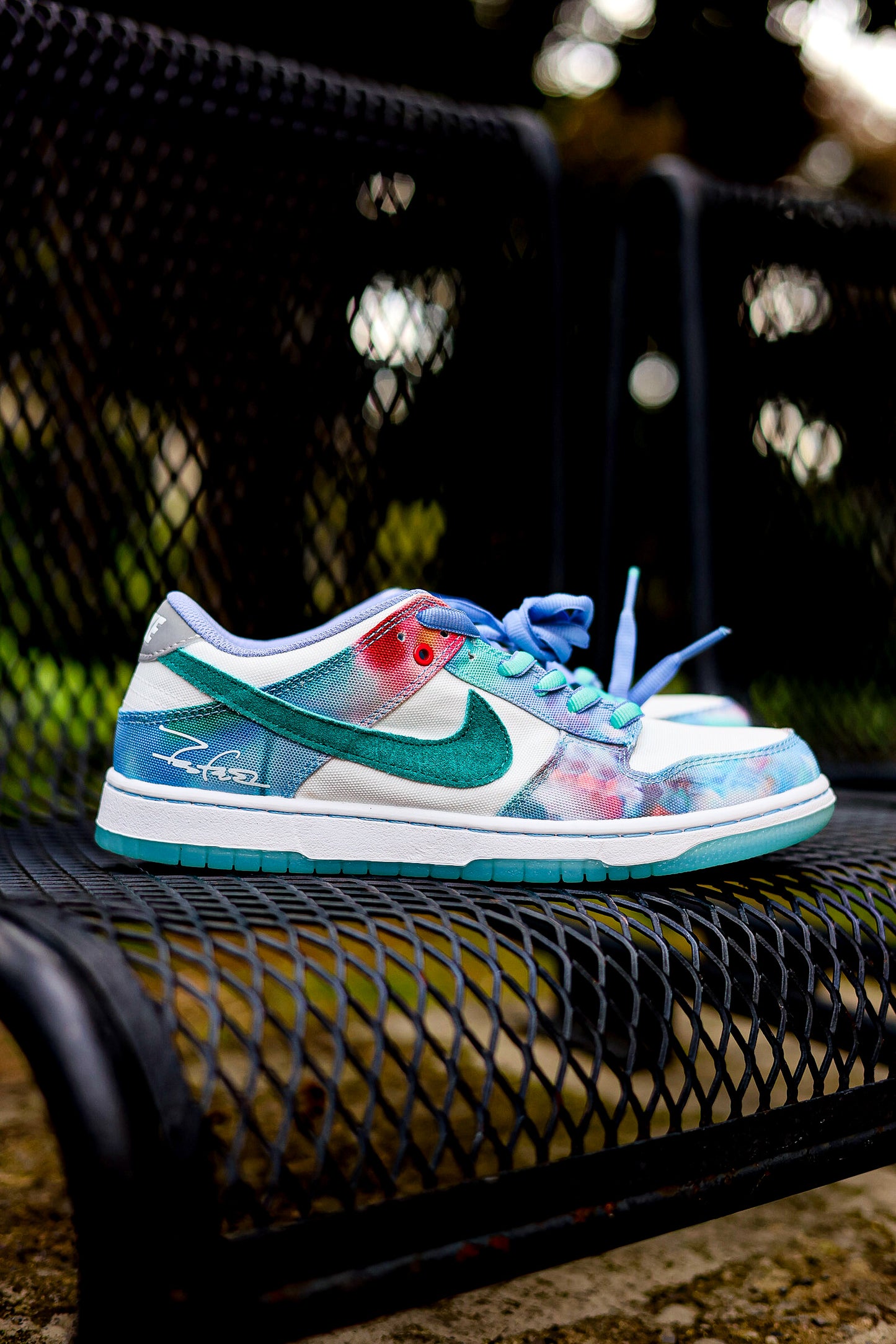 Nike SB Dunk Low Futura Laboratories Bleached Aqua